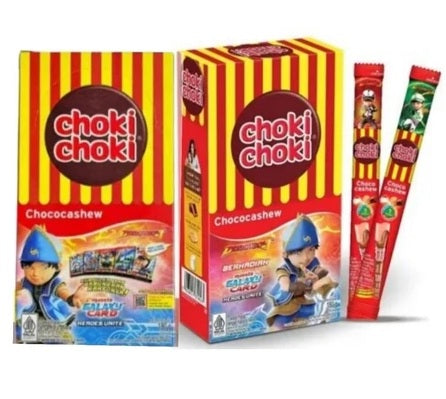 Choki Choki Chococashew 180gr per BOX (20 pcs x 9gr) (SG)