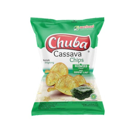 CHUBA Cassava Chips Balado Spicy / Barbeque BBQ / Seaweed Keripik Singkong 125 gram (SG)