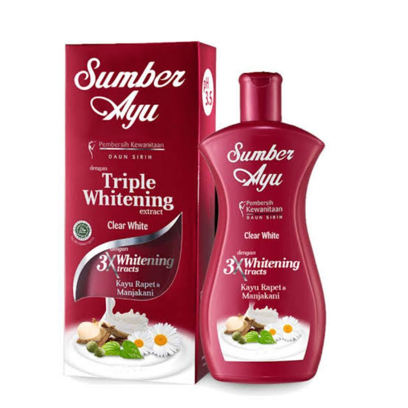SUMBER AYU (Manjakani Keset | Whitening Clear White | Triple Whitening Pearly White) 50ML / 90ML / 200ML (SG)