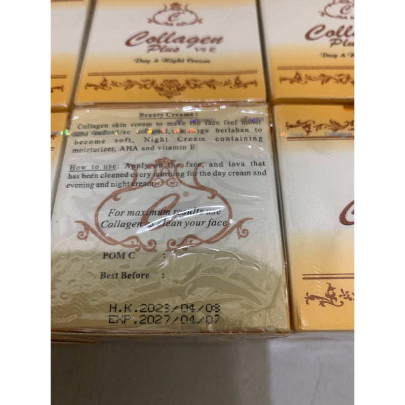 Collagen Plus Vitamin E Day and Night Cream (SG)