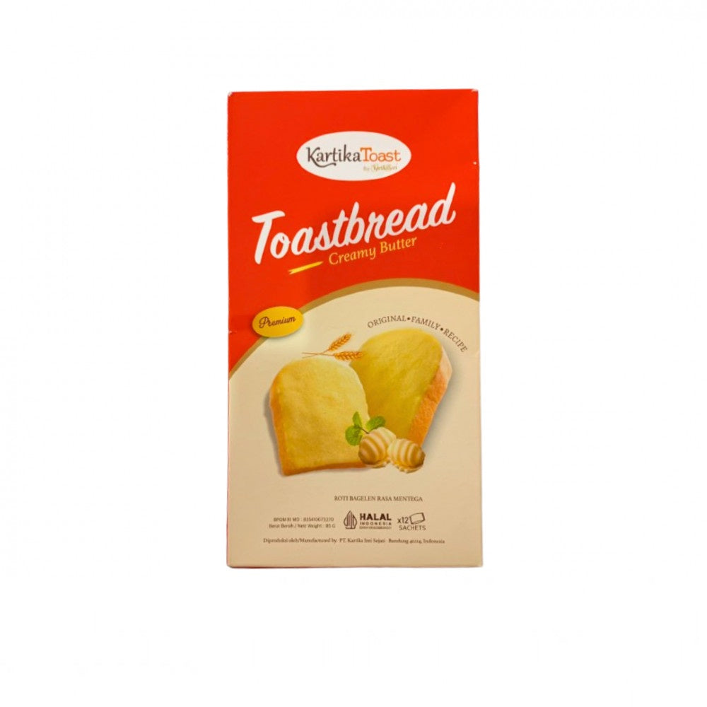 Kartika Toast Bread Milk Compund Chocolate OR Creamy Butter (SG)