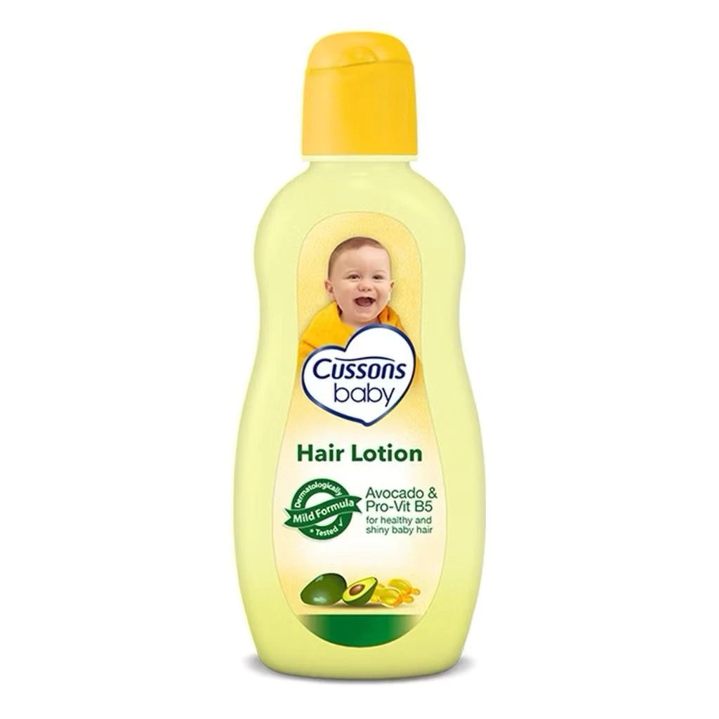 CUSSONS Baby Hair Lotion 200ml - Merawat Rambut & Kulit Kepala Bayi 100ml + 100ml (SG)