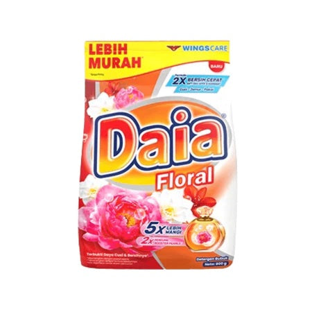 DAIA Excellent Washing & Laundry Detergen Powder 800GR (SG)
