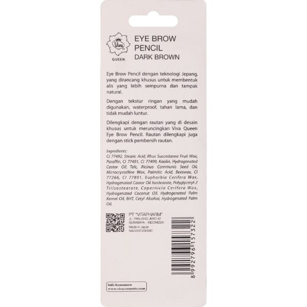 [SG INSTOCK] Original Limited Edition Viva Queen Eyebrow Pencil, 1.3g