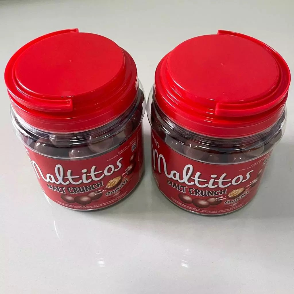 DELFI MALTITOS MALT CRUNCH JAR / TOPLES 275GR (SG)