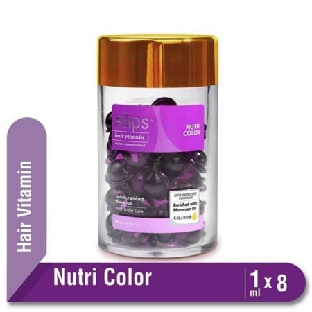 ELLIPS Hair Vitamin Rambut - Hair Vitamin Pro Kreatin Complex Bottle 50 oil capsules (SG)