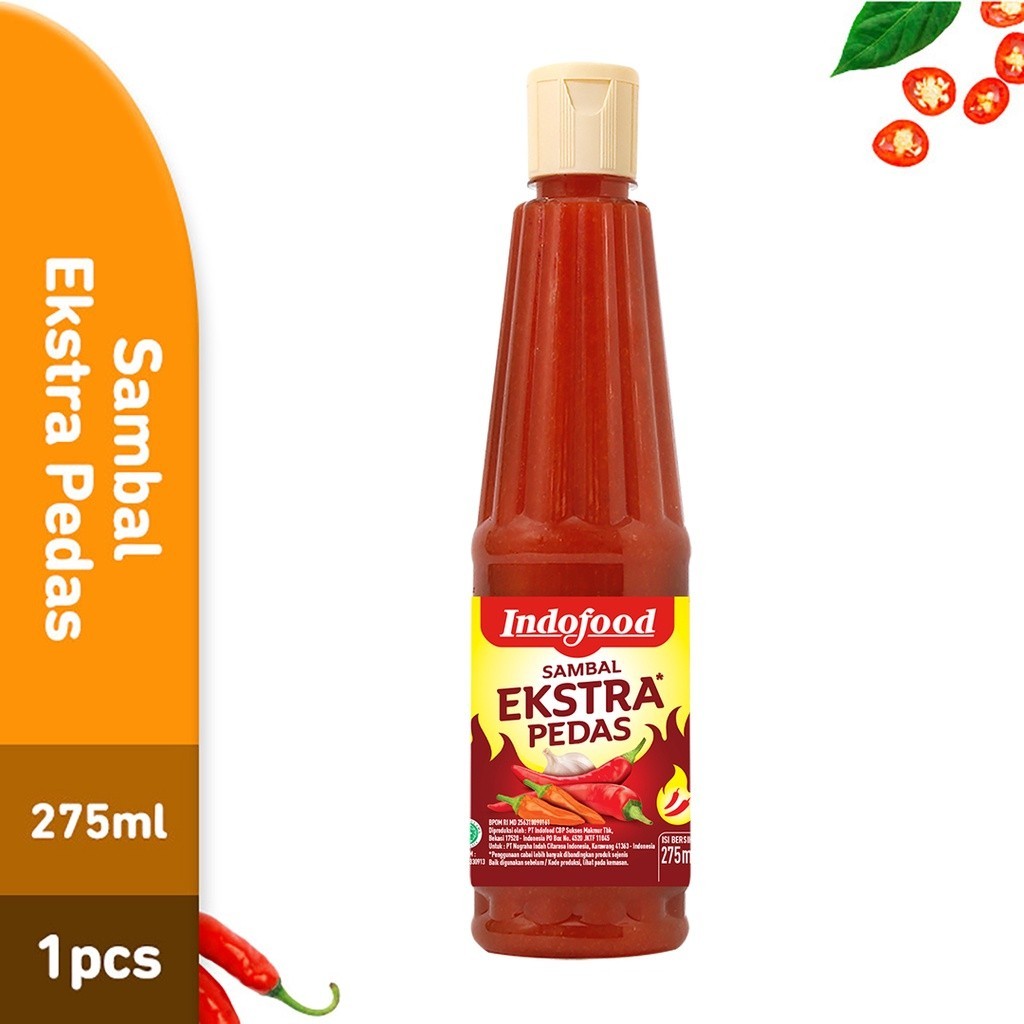 Indofood Chili Sambal Botol 130ml or 270ml (SG)