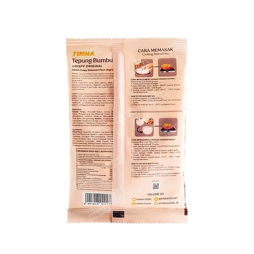 FINNA Tepung Bumbu Crispy Original 80GR (SG)