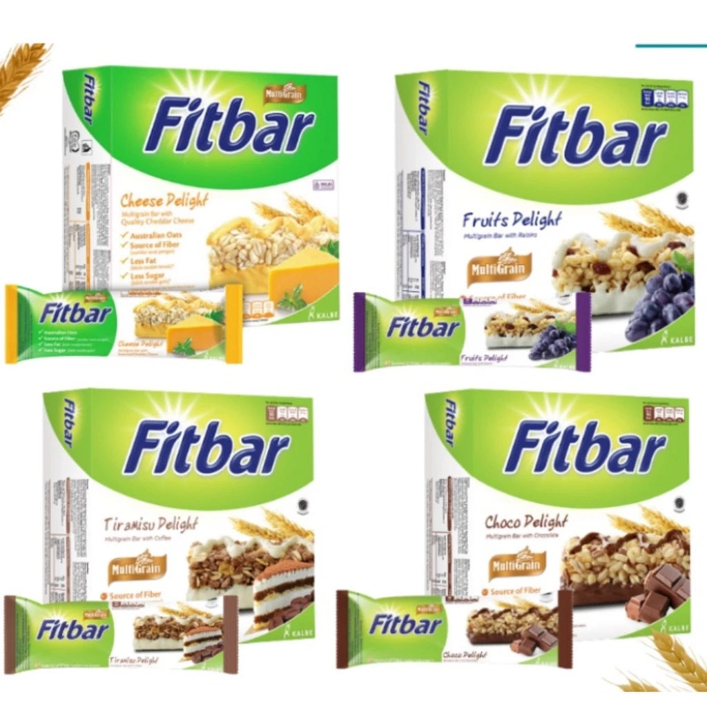 Multigrain FITBAR Fit BAR SNACK KALORI LOW Box 5 PCS X 22 GR (SG)