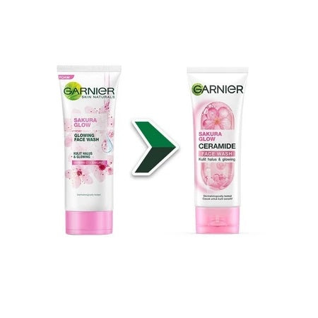 GARNIER Bright Complete Series Foam Face Scrub - Vitamin C All Best Varian (SG)