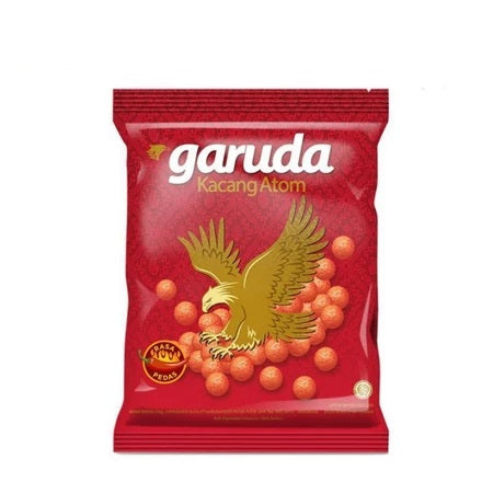 GARUDA Kacang Atom | Kacang Telor | Original - Pedas | Coated Peanut (SG)