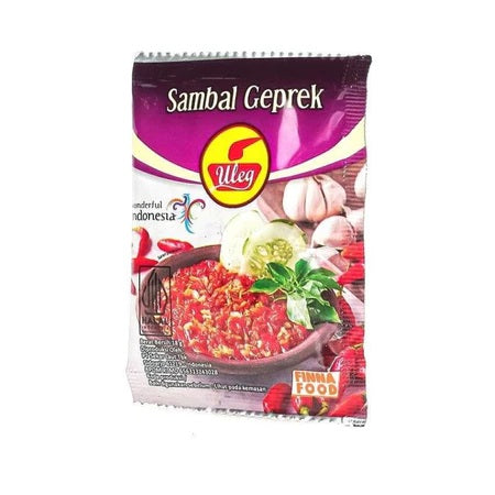 Sambal FINNA (Finna Chili) sachet 1 pcs | Jar Bottle 180gram | Pack 10 sachets AVAILABLE ALL VARIAN (SG)
