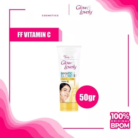 GLOW & LOVELY Gel Cleanser Glass Series 75gr | Facial Wash/Facial Foam 100gr & 50gr (SG)