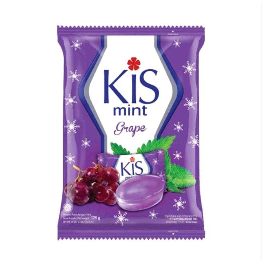 KIS MINT CANDY PERMEN 1 PACK 50 PCS  125GR HALAL (SG)