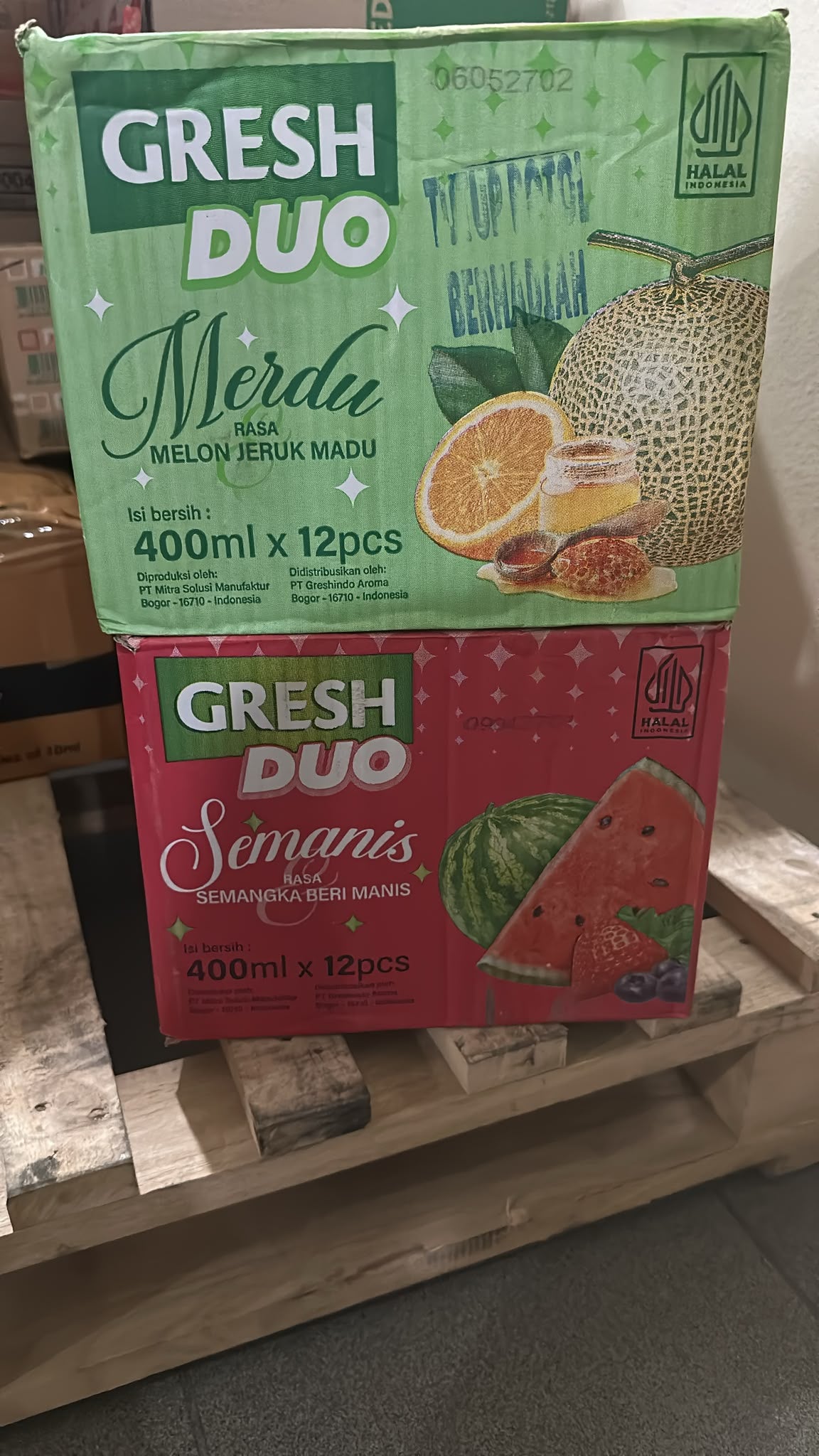 GRESH / GRESH DUO Flavours Drink Bundle 1 CTN So Fresh (SG)