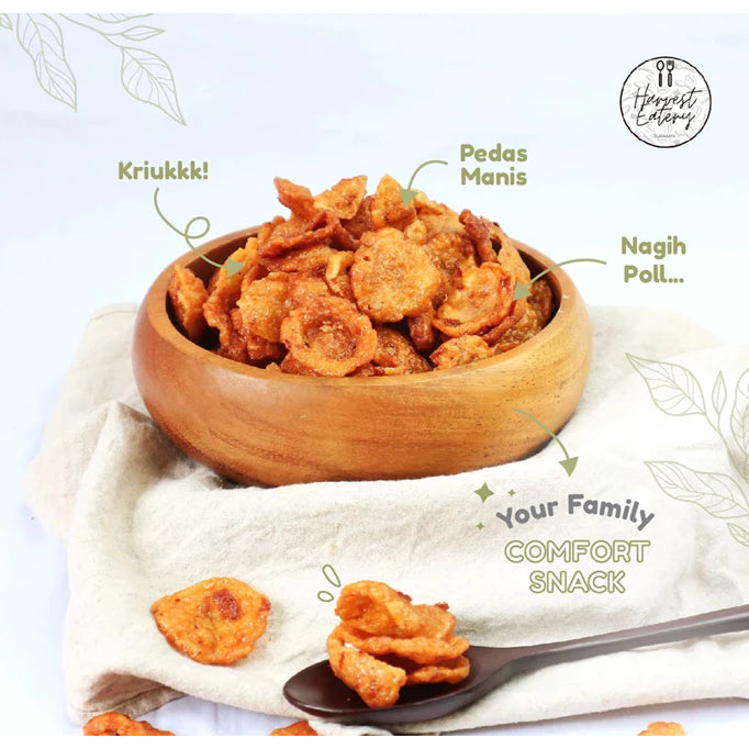 HARVEST Eatery Emping Melinjo Belinjo Original Indonesian Snacks (SG)