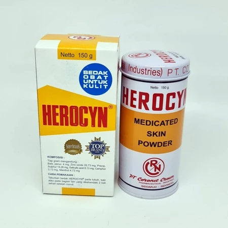 HEROCYN MEDICATED SKIN POWDER BEDAK GATAL 150GR (SG)