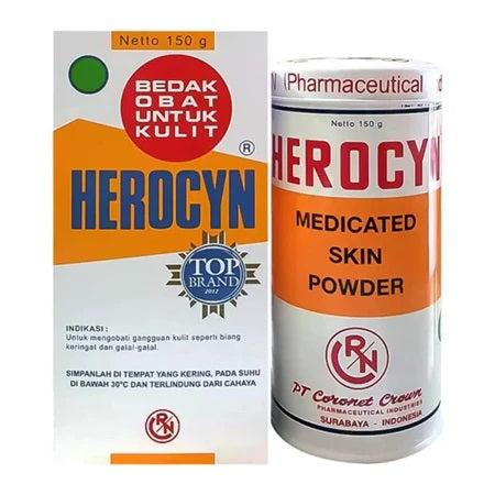 HEROCYN MEDICATED SKIN POWDER BEDAK GATAL 150GR (SG)