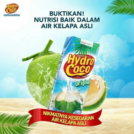 HYDRO COCO Original Coconut Water Bundle CTN 24PCS X 250ML (SG)