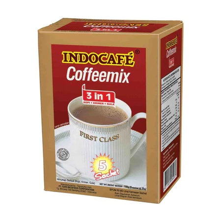 Kopi Instant kemasan per pack isi 5 sachet INDOCAFE - ABC - GOODDAY (SG)