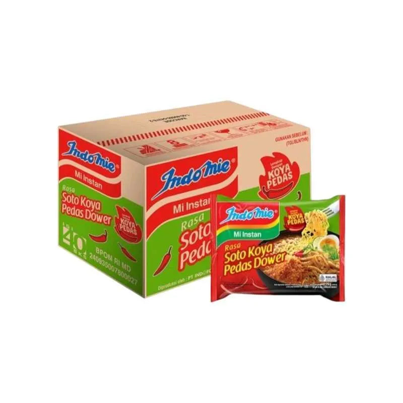 CTN Indomie Instant Noodle - Bundle of 40 packets - 1 Carton - 40 x 80gr (SG)