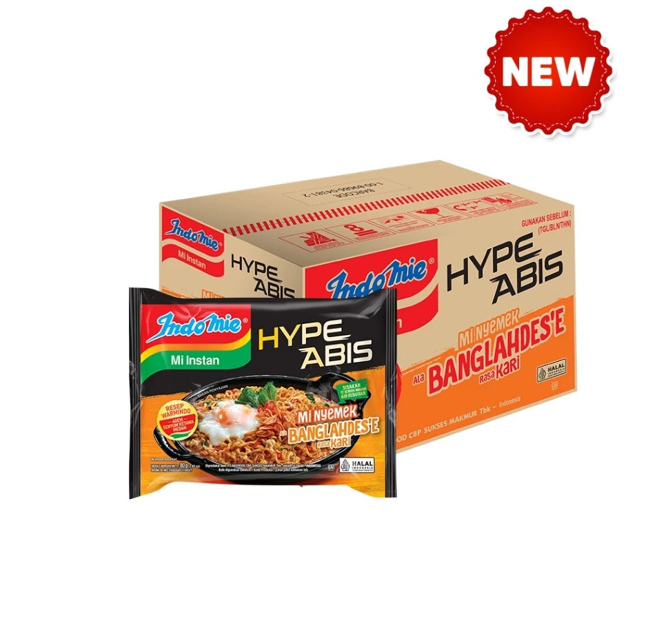 CTN Indomie Instant Noodle - Bundle of 40 packets - 1 Carton - 40 x 80gr (SG)