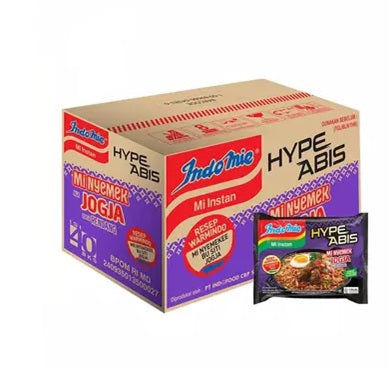 CTN Indomie Instant Noodle - Bundle of 40 packets - 1 Carton - 40 x 80gr (SG)