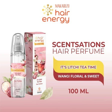 Makarizo Hair Energy Scentsations | Hair Fragrance Parfum Rambut 100 ml (SG)