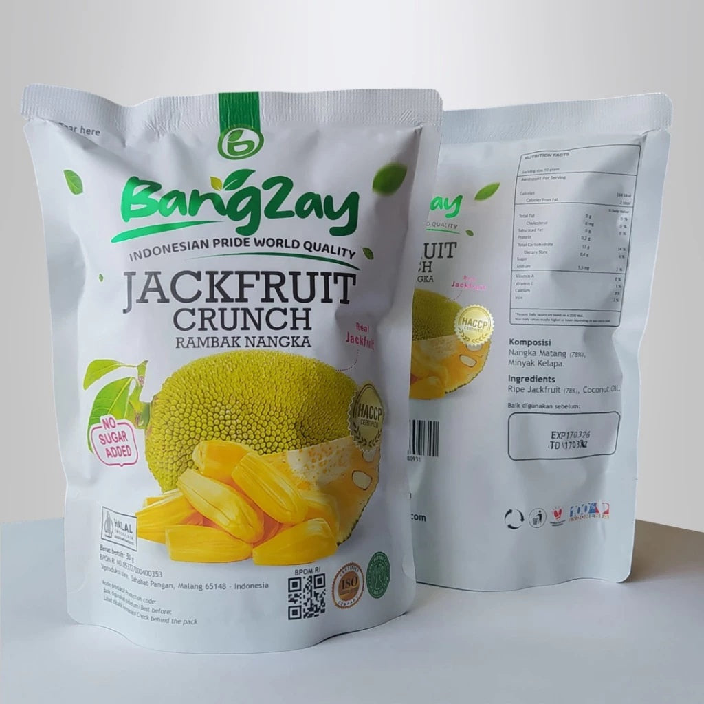 BANGZAY Fruit & Vegetable Crunch | KERIPIK BUAH DAN SAYUR BANGZAY | Authentic Original Indonesian Crispy Snack (SG)