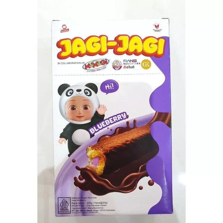MOMOGI JAGI-JAGI Snack Jajan Lagi ( Rans Nusantara ) per BOX 10PCS X 20GR (SG)