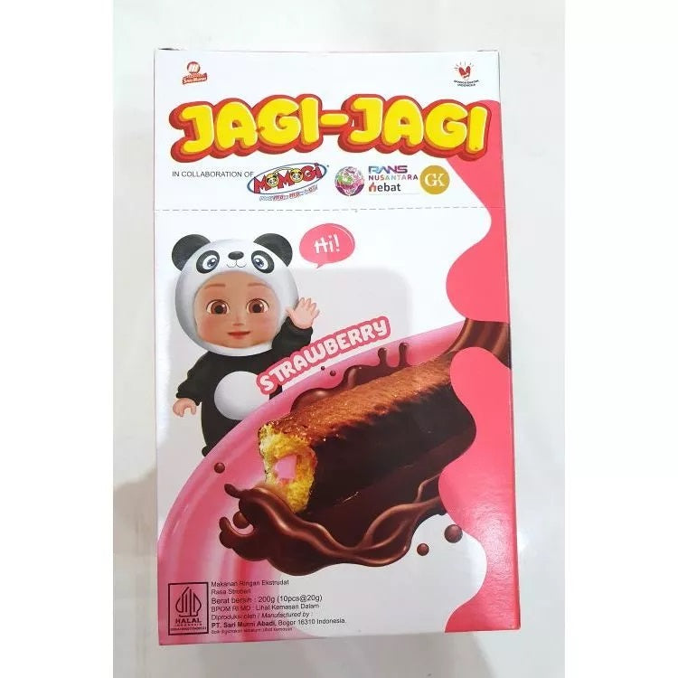 MOMOGI JAGI-JAGI Snack Jajan Lagi ( Rans Nusantara ) per BOX 10PCS X 20GR (SG)