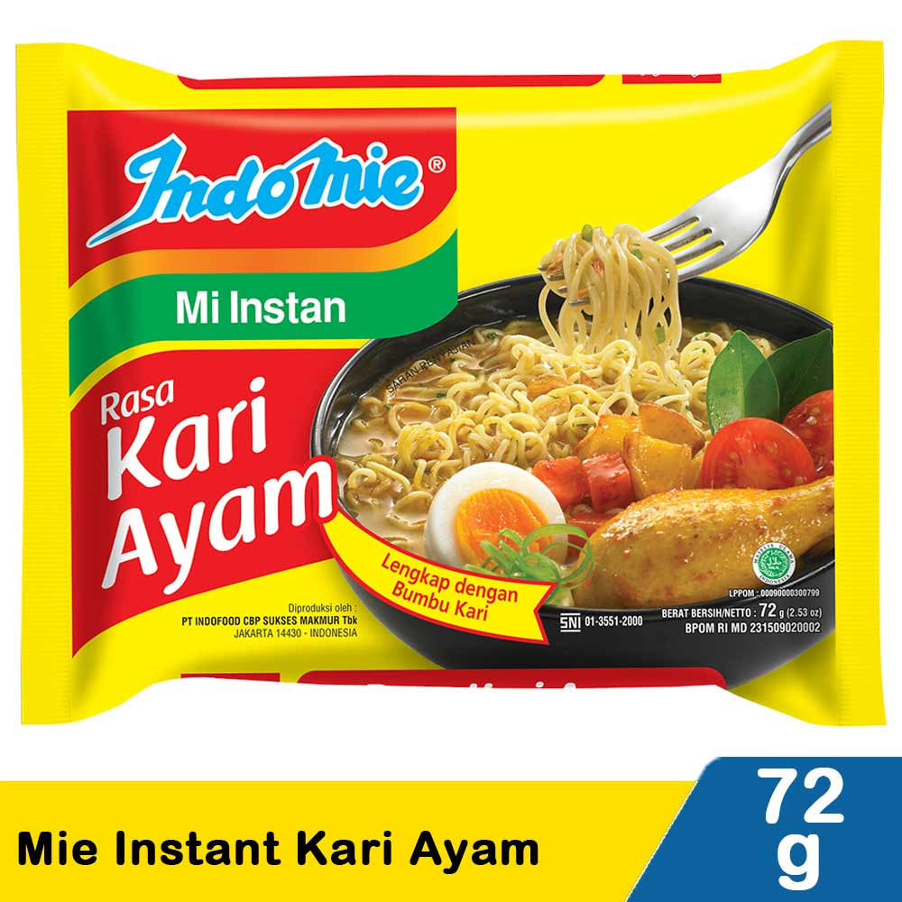 Indomie Instant Noodle - Bundle of 5 packets - 5 x 80gr (SG)