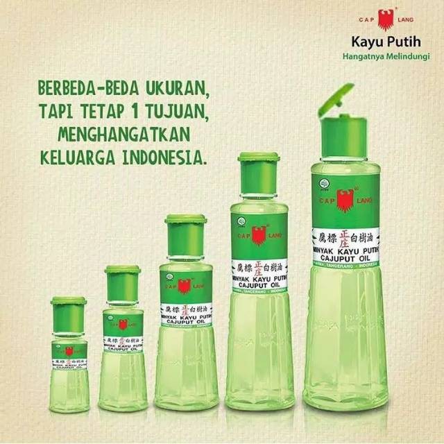 SG Bundle 1/3/6 Cap Lang Minyak Kayu Putih Cajuput Oil caplang (SG)