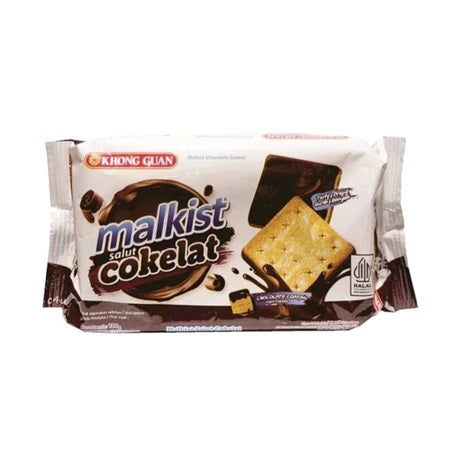Khong Guan Cream Crackers | Gabin Choco | Malkist Abon Sapi, Salut Cokelat, Krekers Sayur, Rasa Kelapa, Seaweed Rumput Laut 135gr (SG)