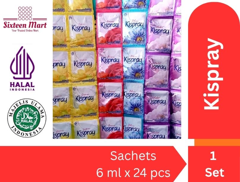KISPRAY SACHET BUNDLE 1 SET 24 Sachets x 6 ml (SG)