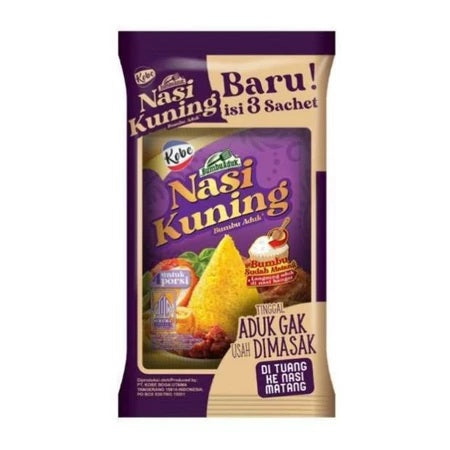 KOBE Bumbu Instan tinggal Aduk isi 3 sachet Rendang Nasi Kuning Nasi Uduk (SG)