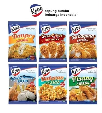 Kobe Tepung Tempe Kriuk Bakwan Kress 200 gr Bumbu Masak Instan Renyah (SG)