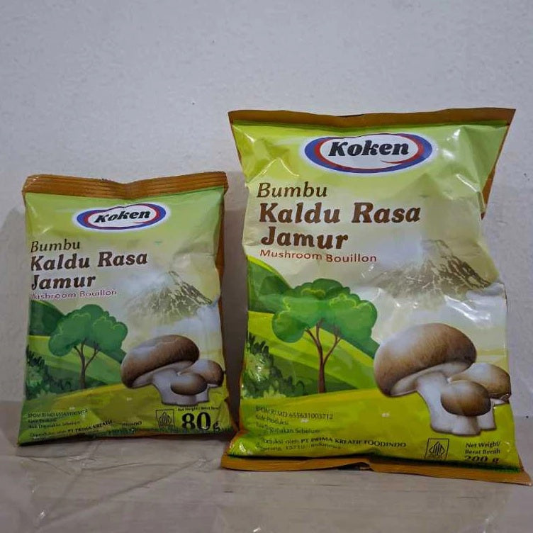 KOKEN Bumbu Kaldu Rasa Jamur Vegan Alami - Mushroom Bouillon (SG)