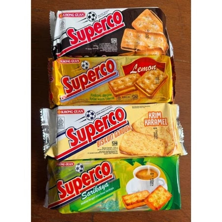 Khong Guan Biscuit Superco Cokelat Lemon Gandum Sarikaya | Khong Guan One One Snack Toppoki Bulgogi (SG)