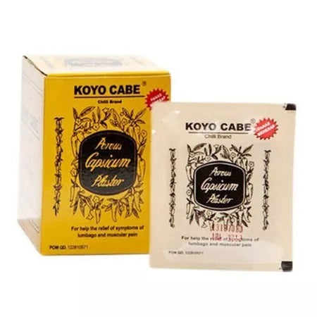 KOYO CABE BOX contain 20 pack X 10 lembar - Koyocabe Pereda Nyeri (SG)