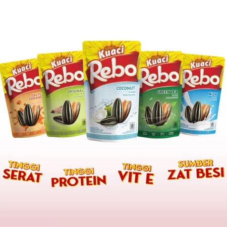 Kuaci Rebo Biji Bunga Matahari | Sunflower Seeds 140GR (SG)