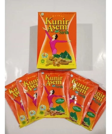 KUNIR ASEM PLUS SIRIH 1 BOX ISI 5 - MENGURANGI LEMAK (SG)