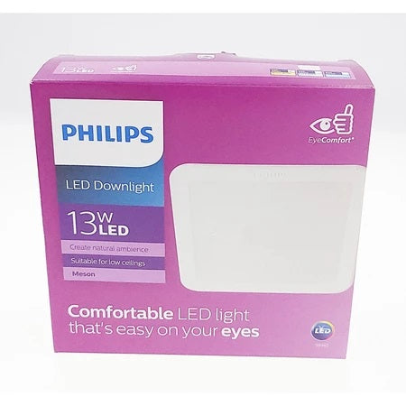Philips Meson LED Square Downlight with Interlace Optics Technology & EyeComfort (SG)