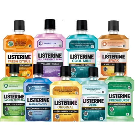 LISTERINE Antiseptic Mouthwash 100ML / 250ML / 500ML / 1 Liter (SG)