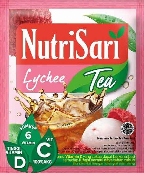 NutriSari Drink Sachet - Minuman Buah Vitamin C Vitamin D 10pcs AVAILABLE ALL VARIAN (SG)