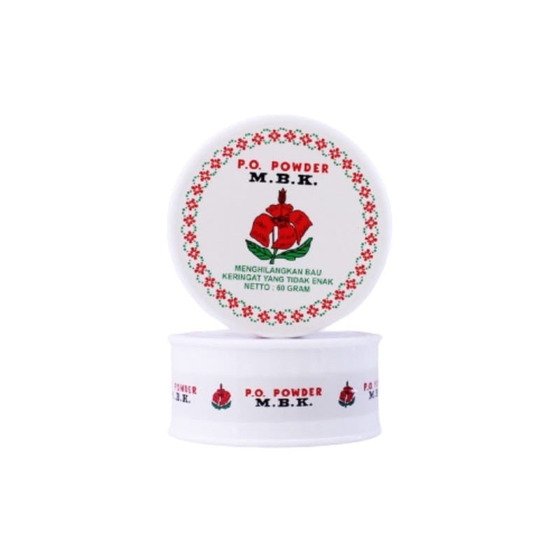 MBK Tin Putih | Silver | Biru Kemasan 60 gr Bedak Menghilangkan Bau Keringat (SG)