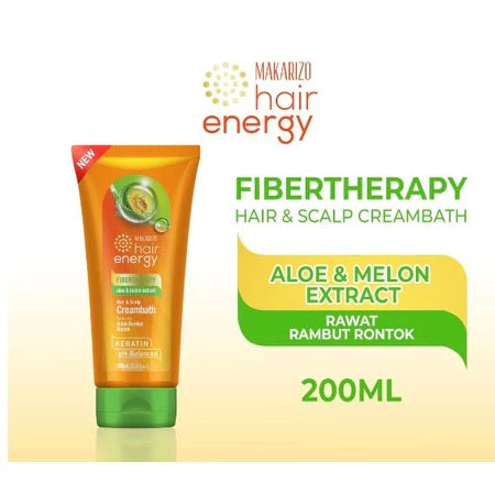 MAKARIZO Hair Energy Fibertherapy Hair & Scalp Creambath Complete All Varian (SG)