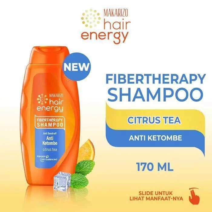 Makarizo Hair Energy Fibertherapy Conditioning Shampoo 170ml and 330ml (SG)