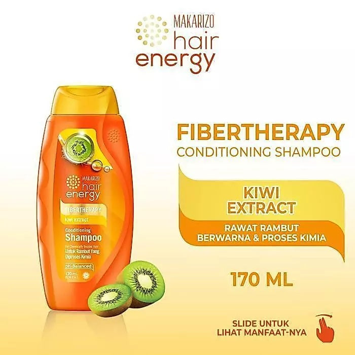 Makarizo Hair Energy Fibertherapy Conditioning Shampoo 170ml and 330ml (SG)