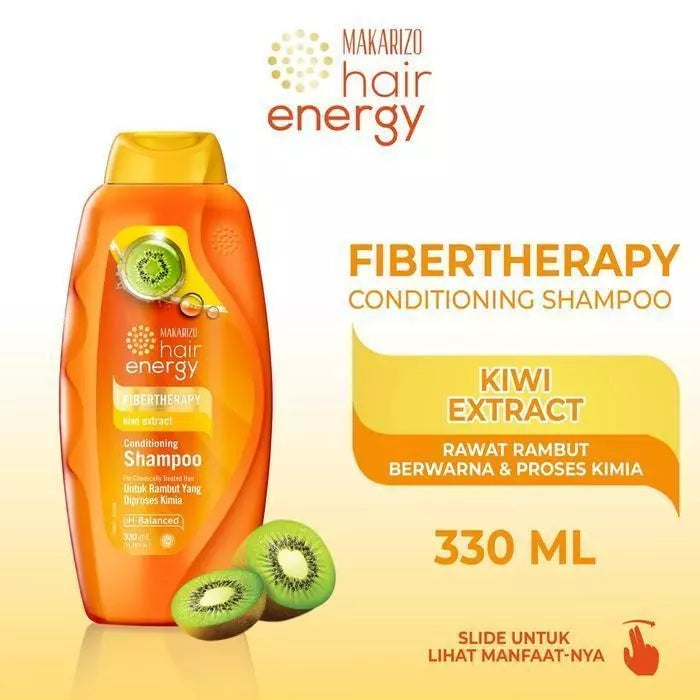 Makarizo Hair Energy Fibertherapy Conditioning Shampoo 170ml and 330ml (SG)